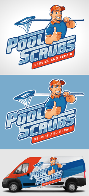 Logo Design by Suprakash 3 for Pool Scrubs | Design: #29421205