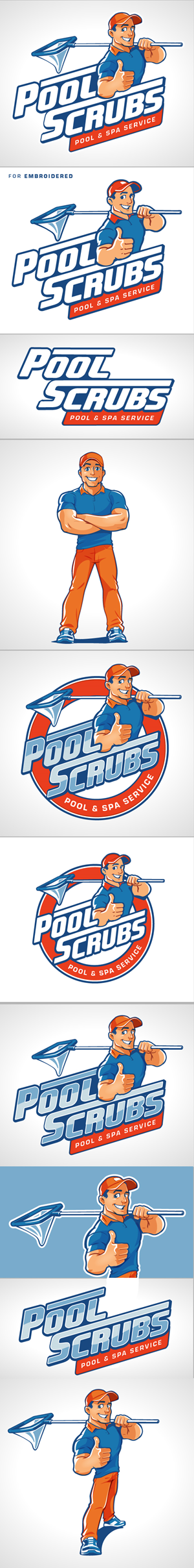 Logo Design by Suprakash 3 for Pool Scrubs | Design: #29444240