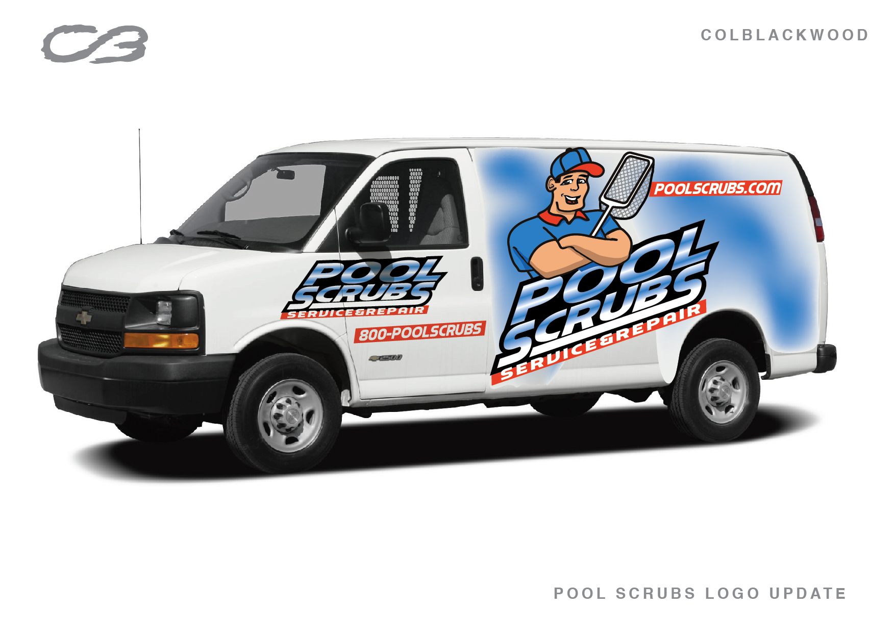 Logo Design by Col 3 for Pool Scrubs | Design #29408298