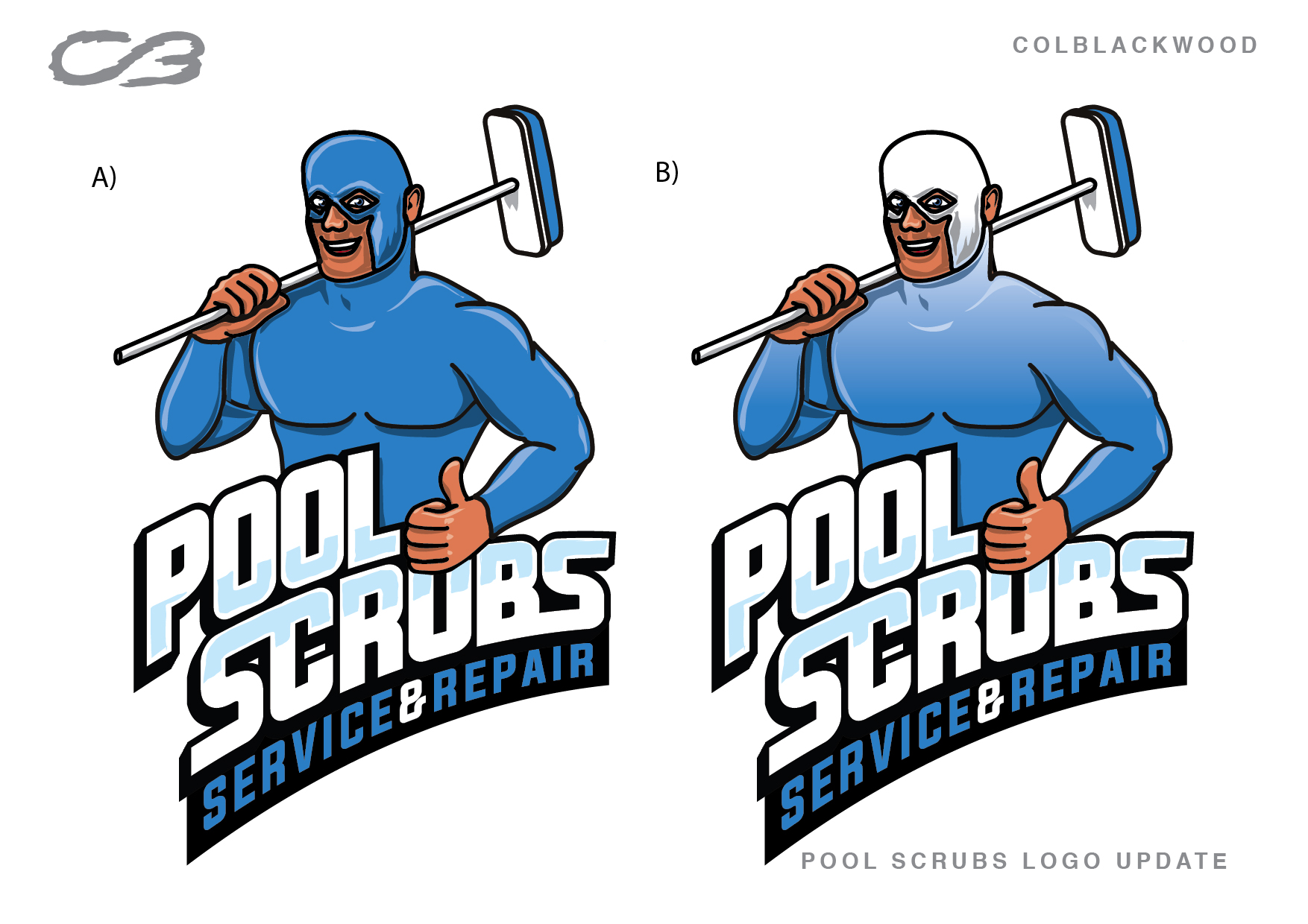 Logo Design by Col 3 for Pool Scrubs | Design #29414938