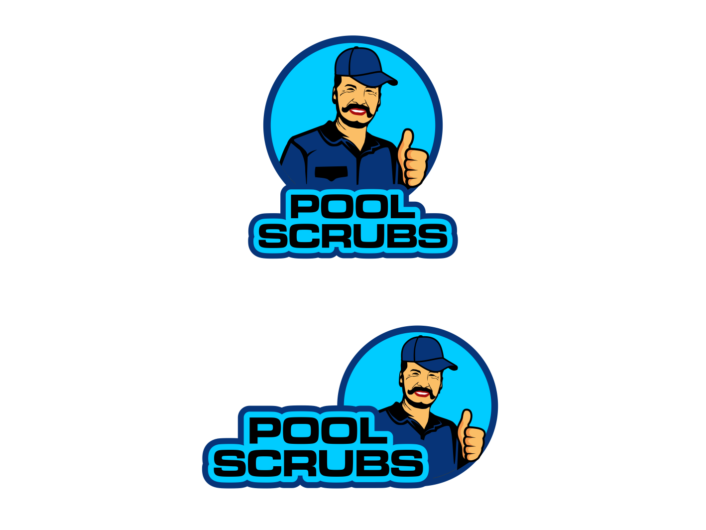 Logo Design by BNdesigner for Pool Scrubs | Design #29413649