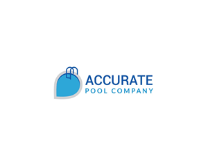 Accurate Pool Company | Logo Design by Isnah Logo
