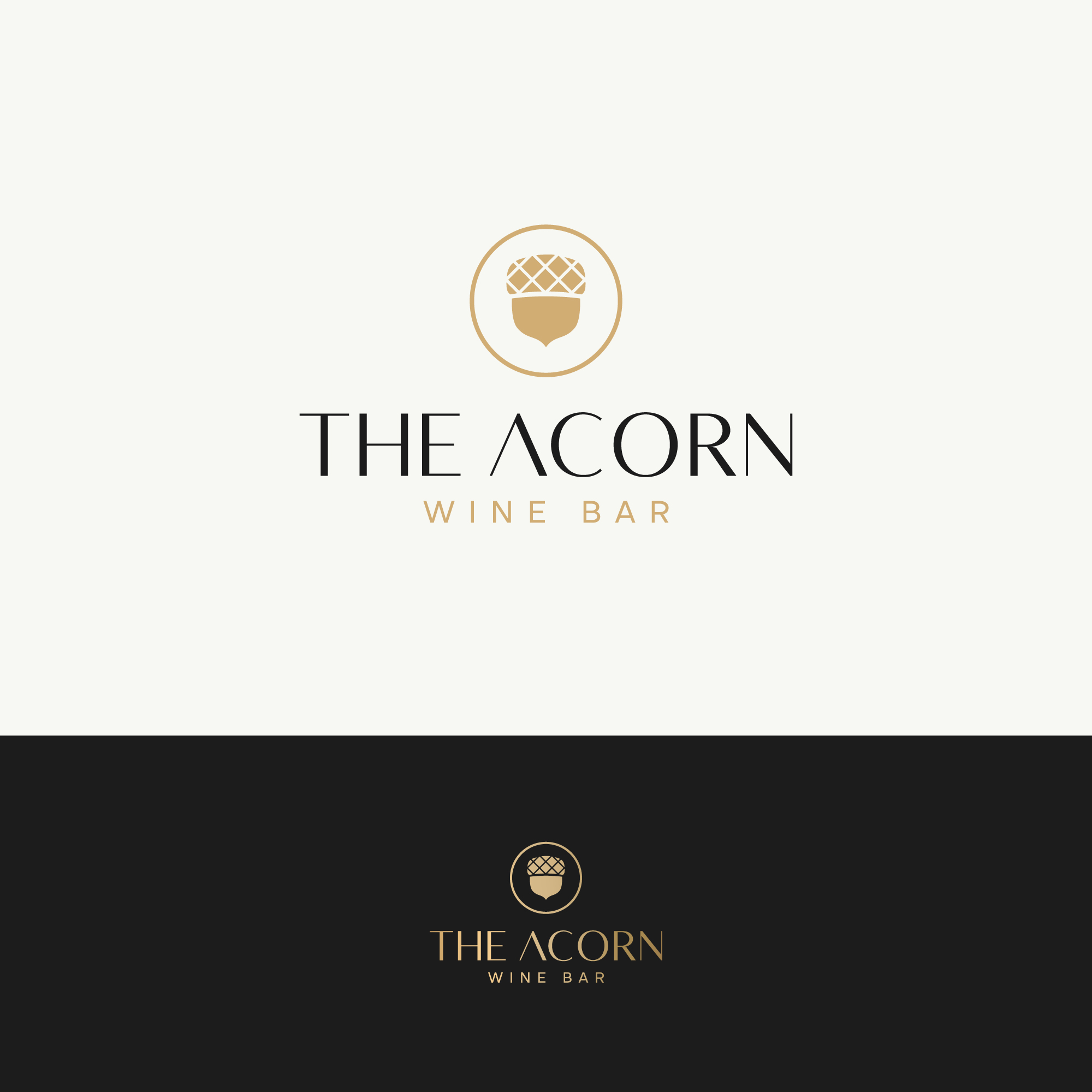 Logo Design by Peroni for The Acorn Wine bar | Design #29455837