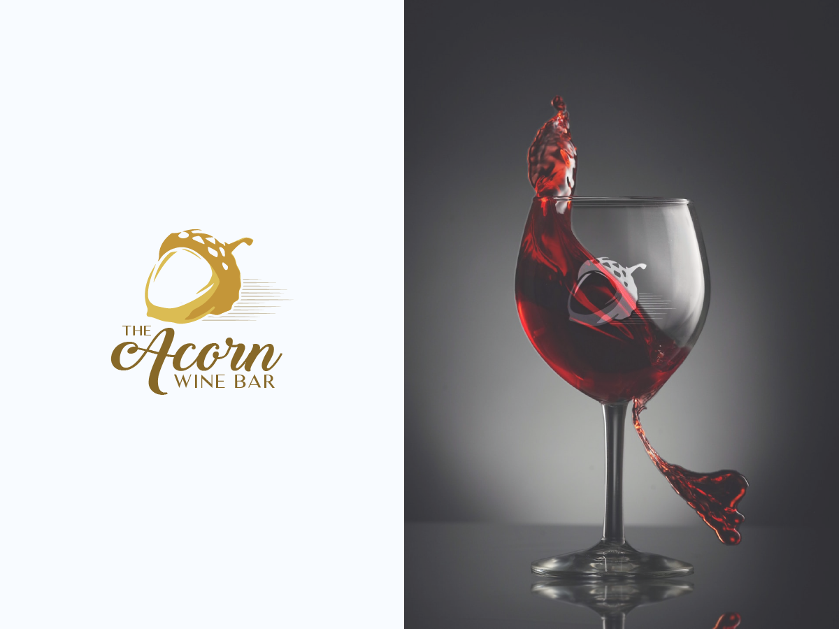 Logo-Design von Caribu inc für The Acorn Wine bar | Design #29427455