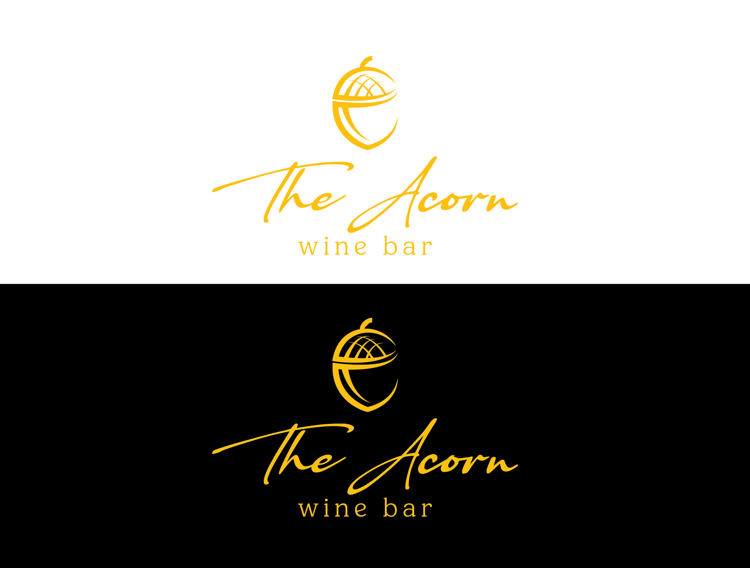 Logo Design by jika for The Acorn Wine bar | Design #29420432
