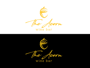 Logo Design by jika for The Acorn Wine bar | Design #29420432
