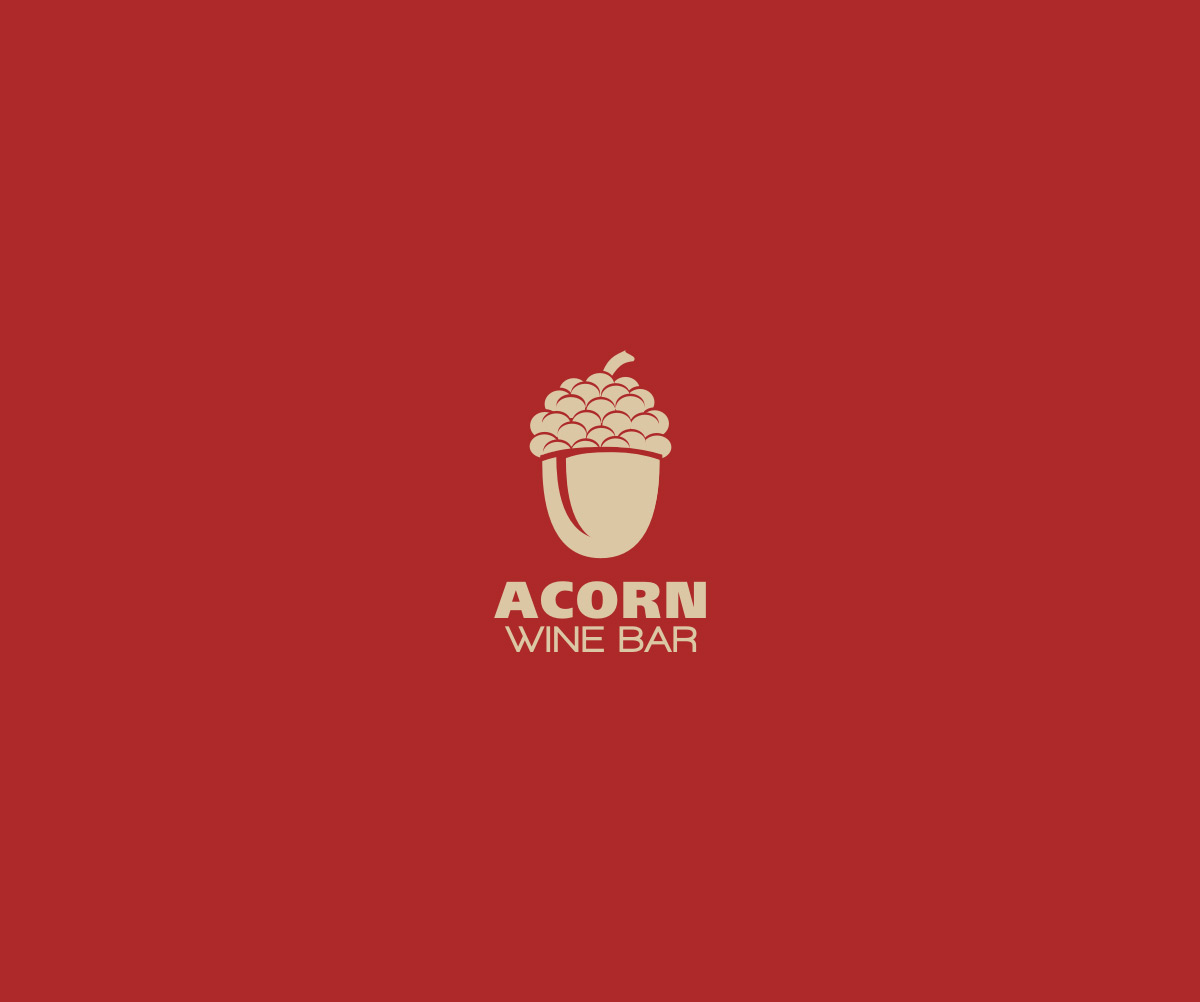 Logo Design by Aliaksandr 2 for The Acorn Wine bar | Design #29431297