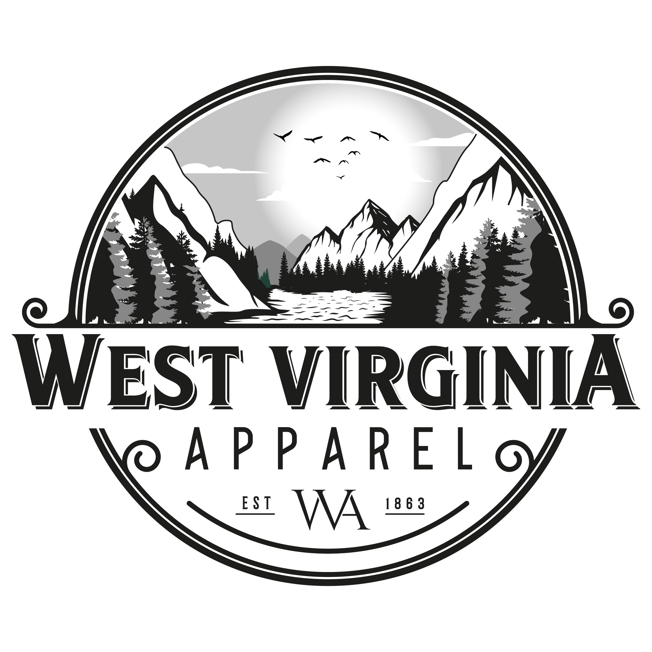 Logo Design by Idea Master Plus for West Virginia Apparel | Design #29406915