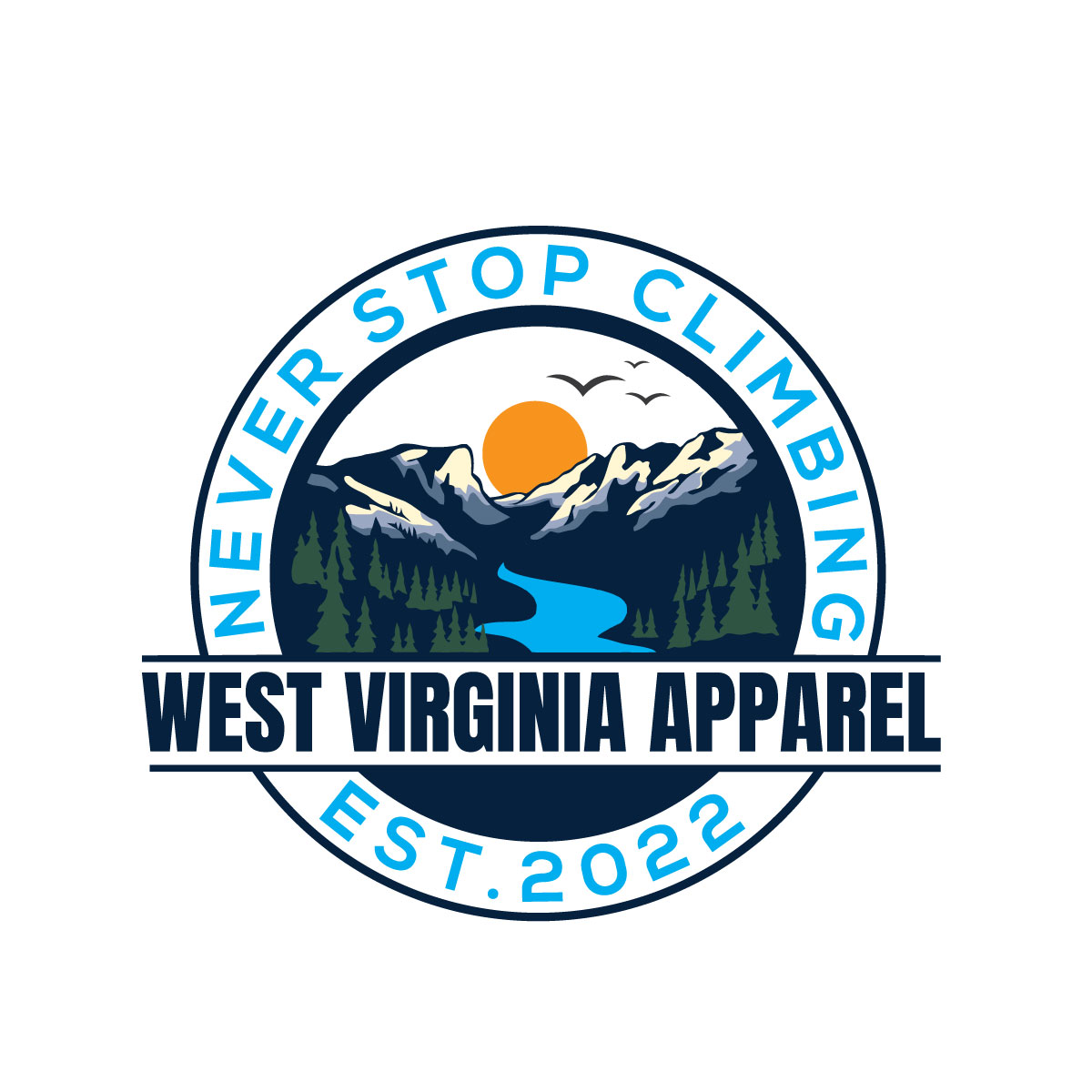 Logo Design by Rosalie.. for West Virginia Apparel | Design #29406991