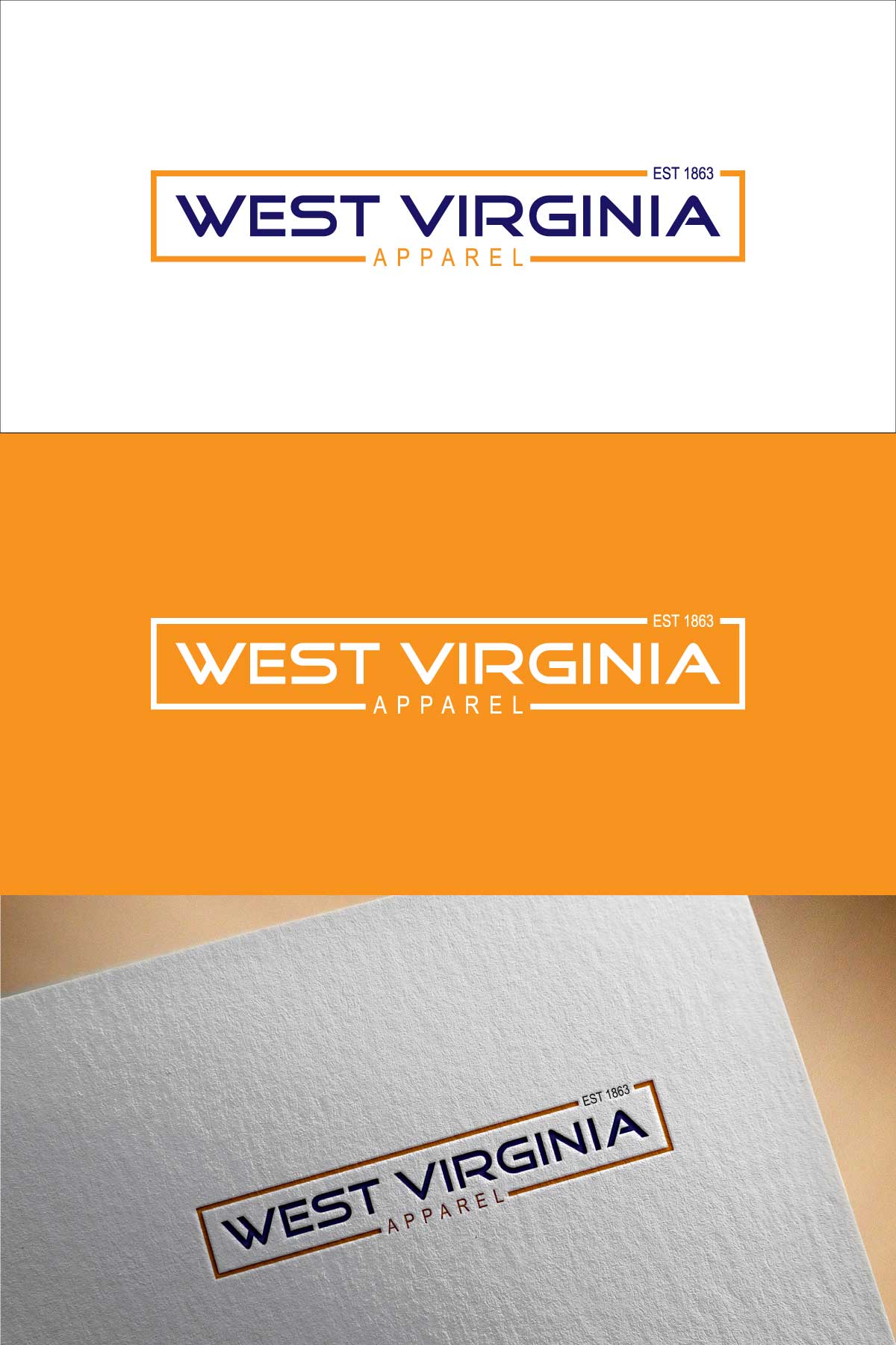 Logo Design by Markwood for West Virginia Apparel | Design #29404521