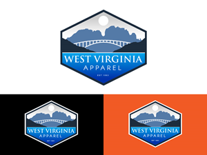 Diseño de Logo por Justin E para West Virginia Apparel | Diseño #29404602