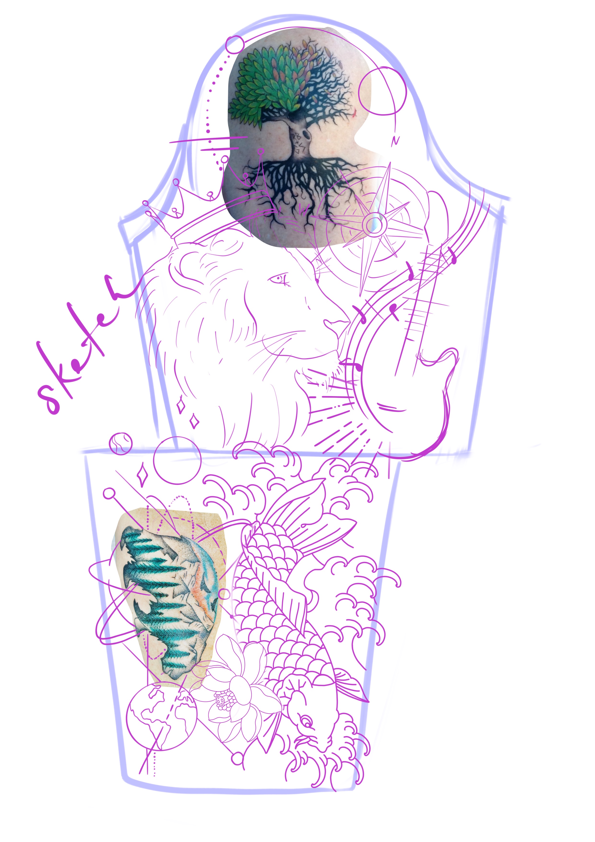 Tattoo Design by Omelas for SBD ID | Design #29423193