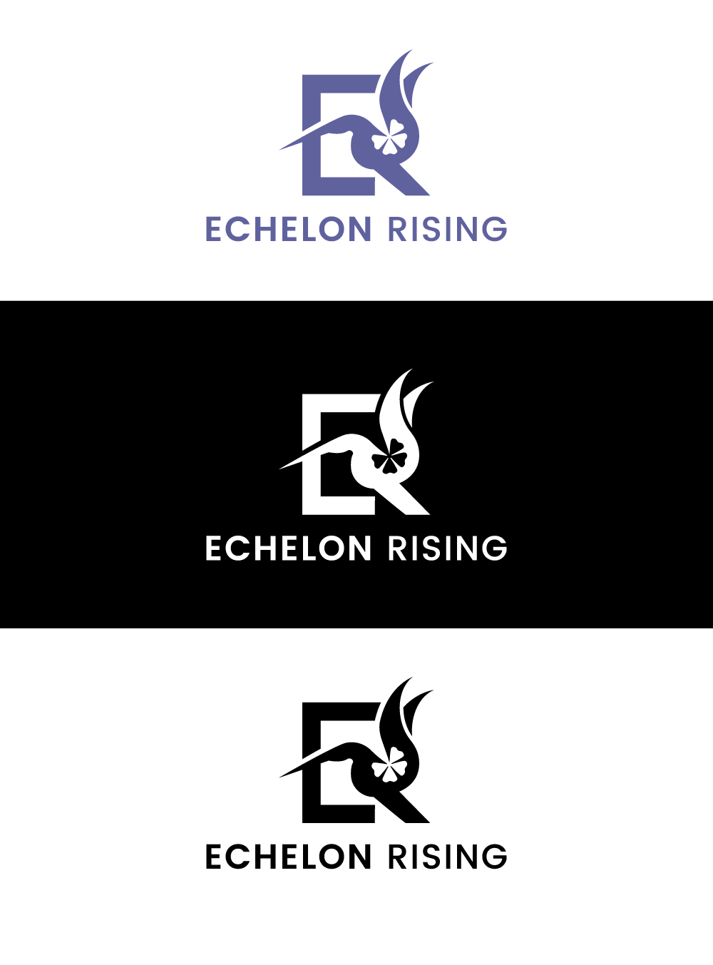 Logo Design by Sayma Fashion for Echelon Rising | Design #29435841