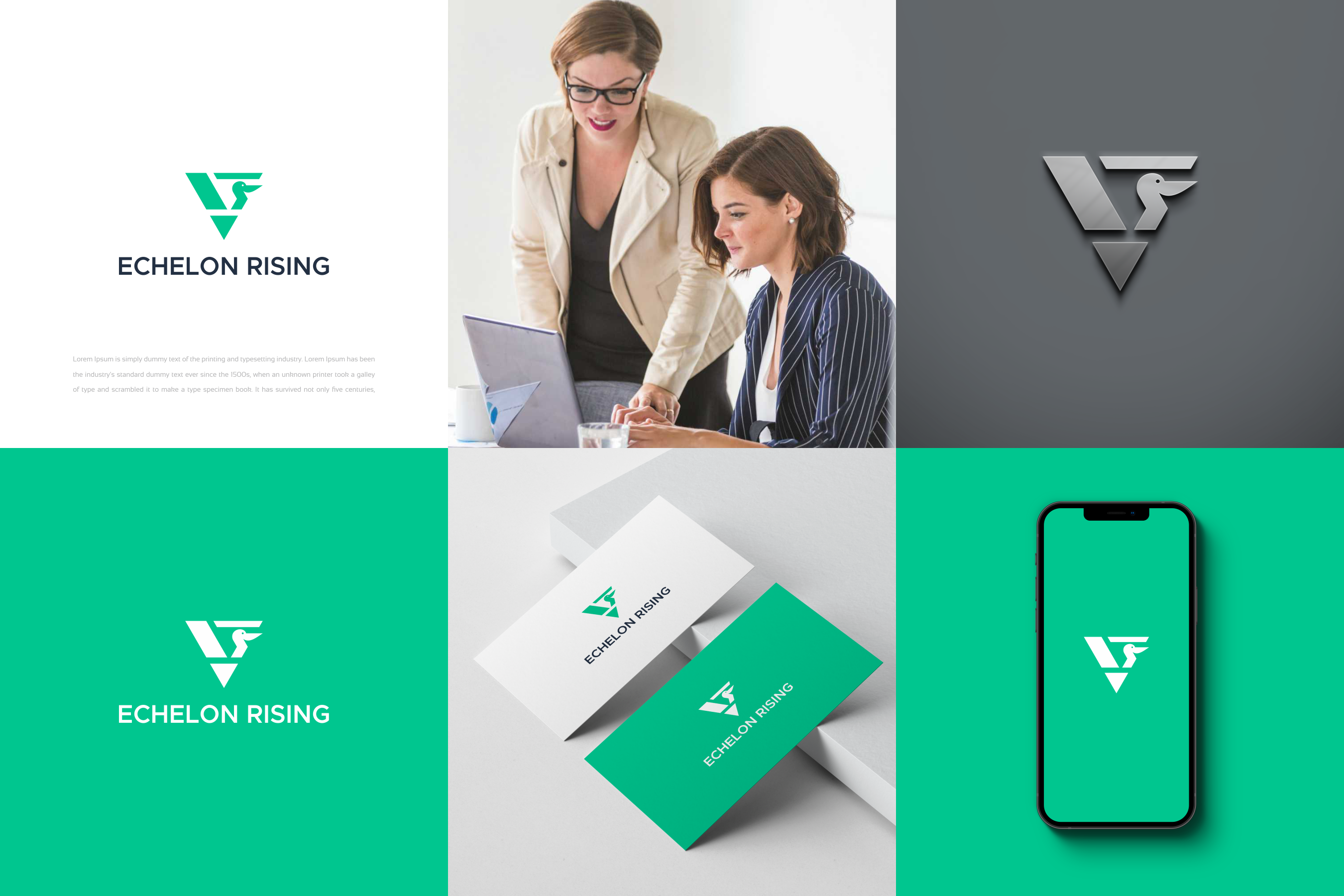 Logo Design by sabina aiko for Echelon Rising | Design #29465395