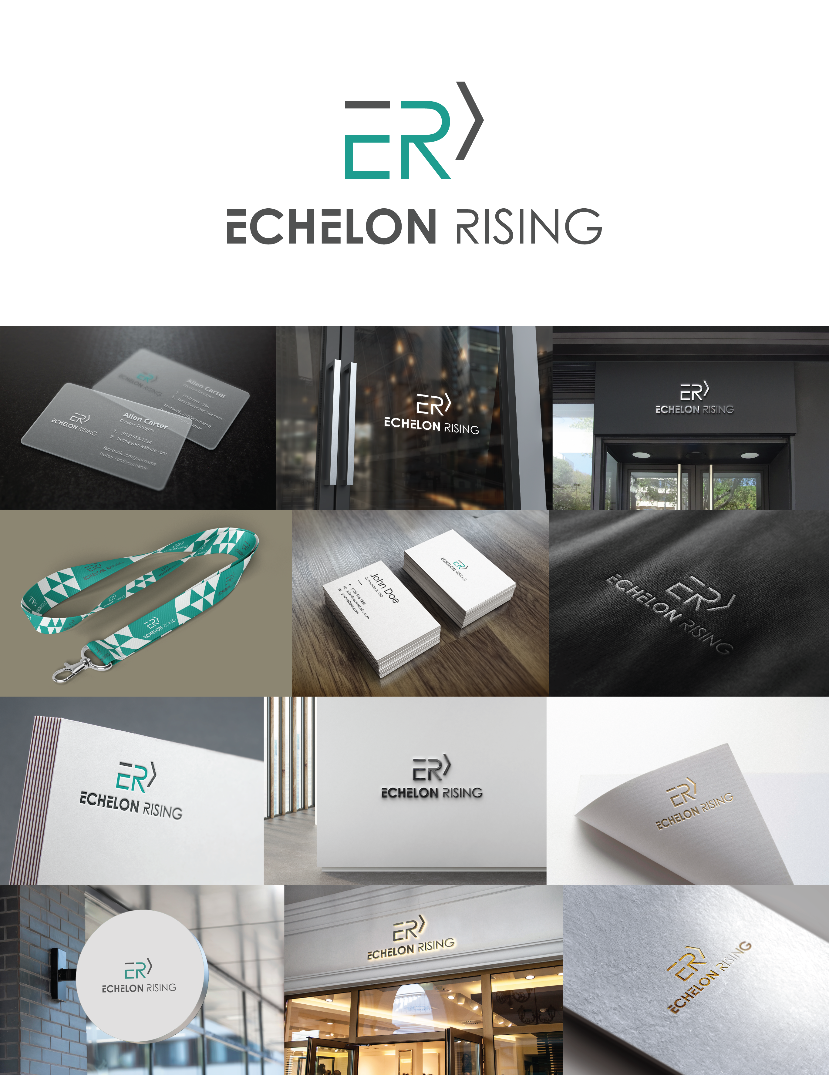 Logo Design by konde.hipe for Echelon Rising | Design #29407681