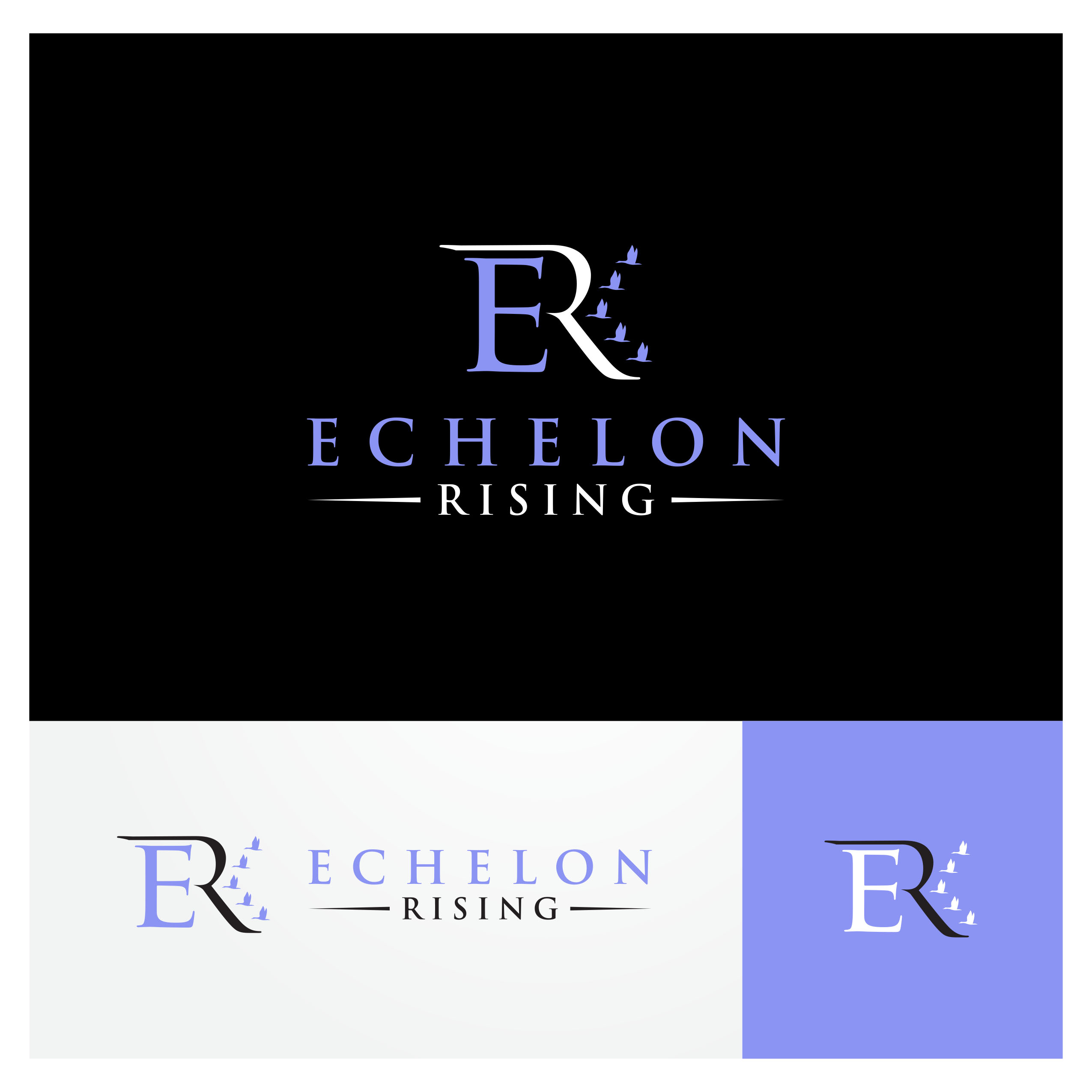 Logo Design by JWTL for Echelon Rising | Design #29422532