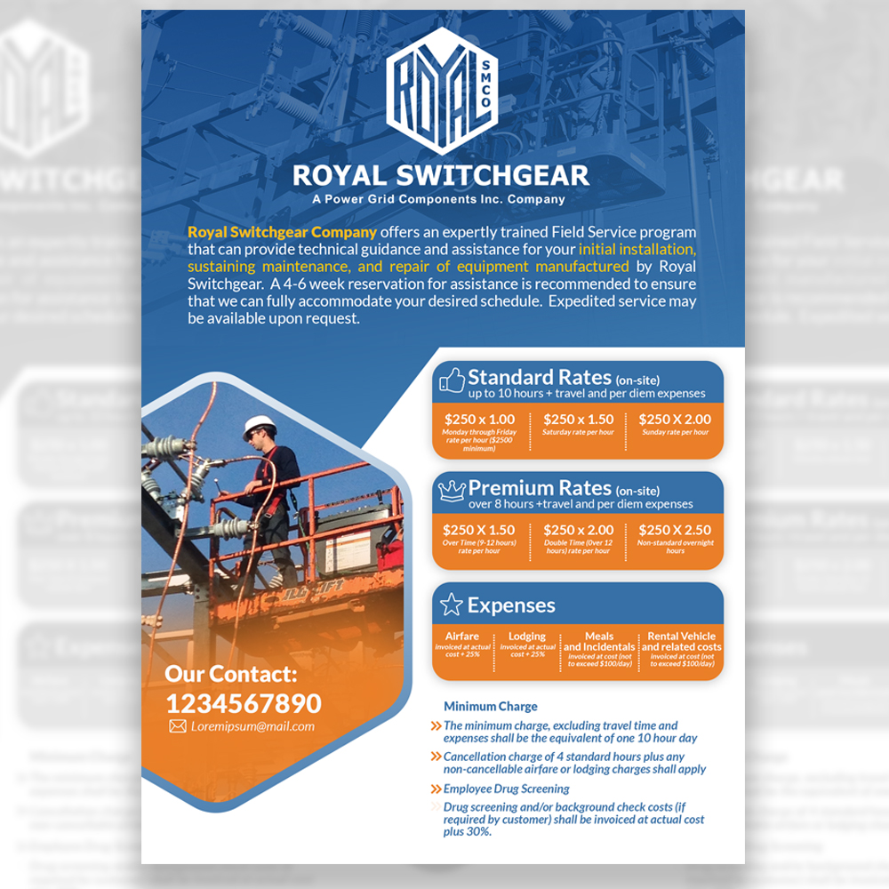 Flyer-Design von Ong für dieses Projekt | Design #29408611