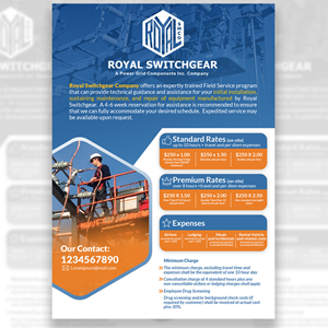 Flyer-Design von Ong für dieses Projekt | Design #29408611