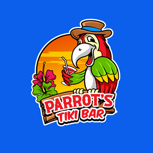 Parrot's Tiki Bar | Diseño de Logo por guruntool
