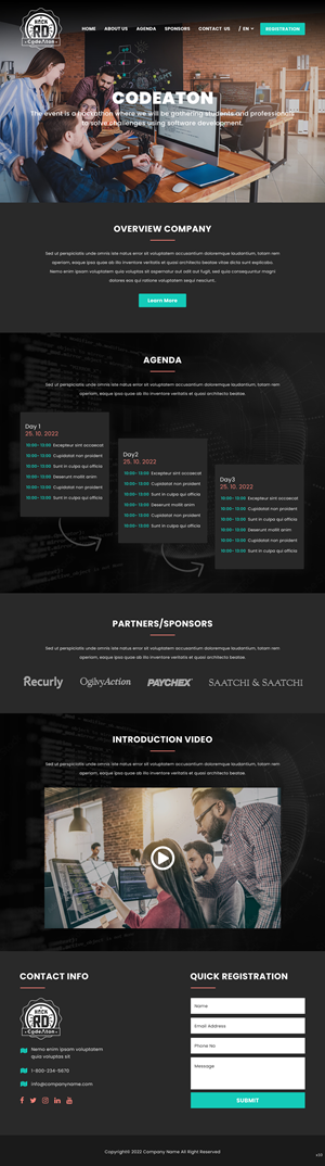 Landing Page Design by pb for Mediatrix | Design: #29414773