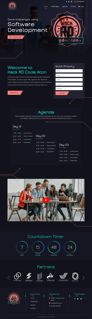 Landing Page Design by sai.designer87