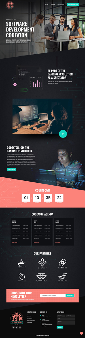 Landing Page Design by nzdesigners