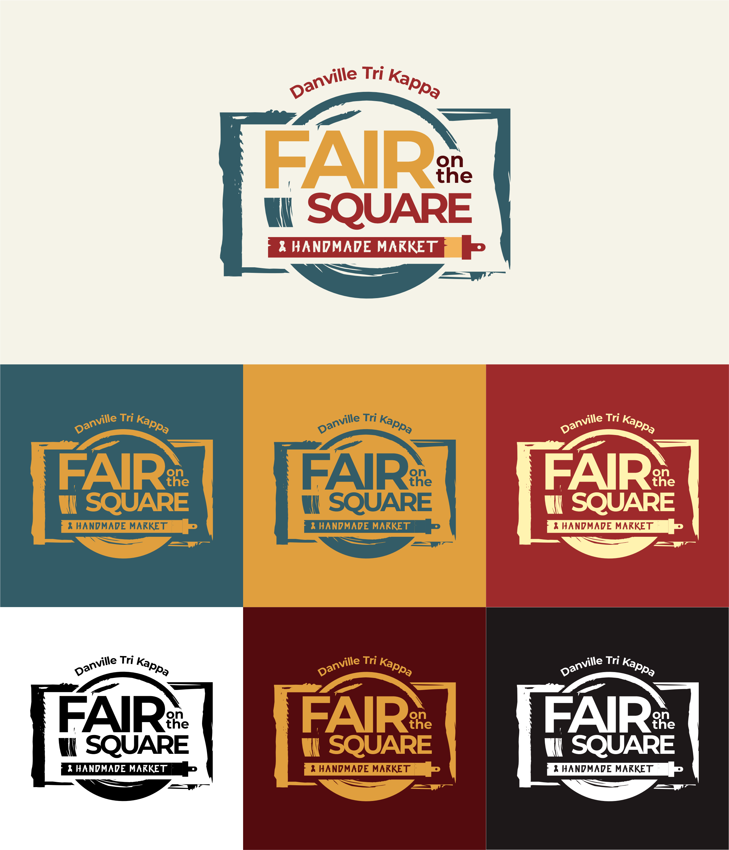 Logo-Design von Design by Nilahm für Danville Tri Kappa | Design #29495429