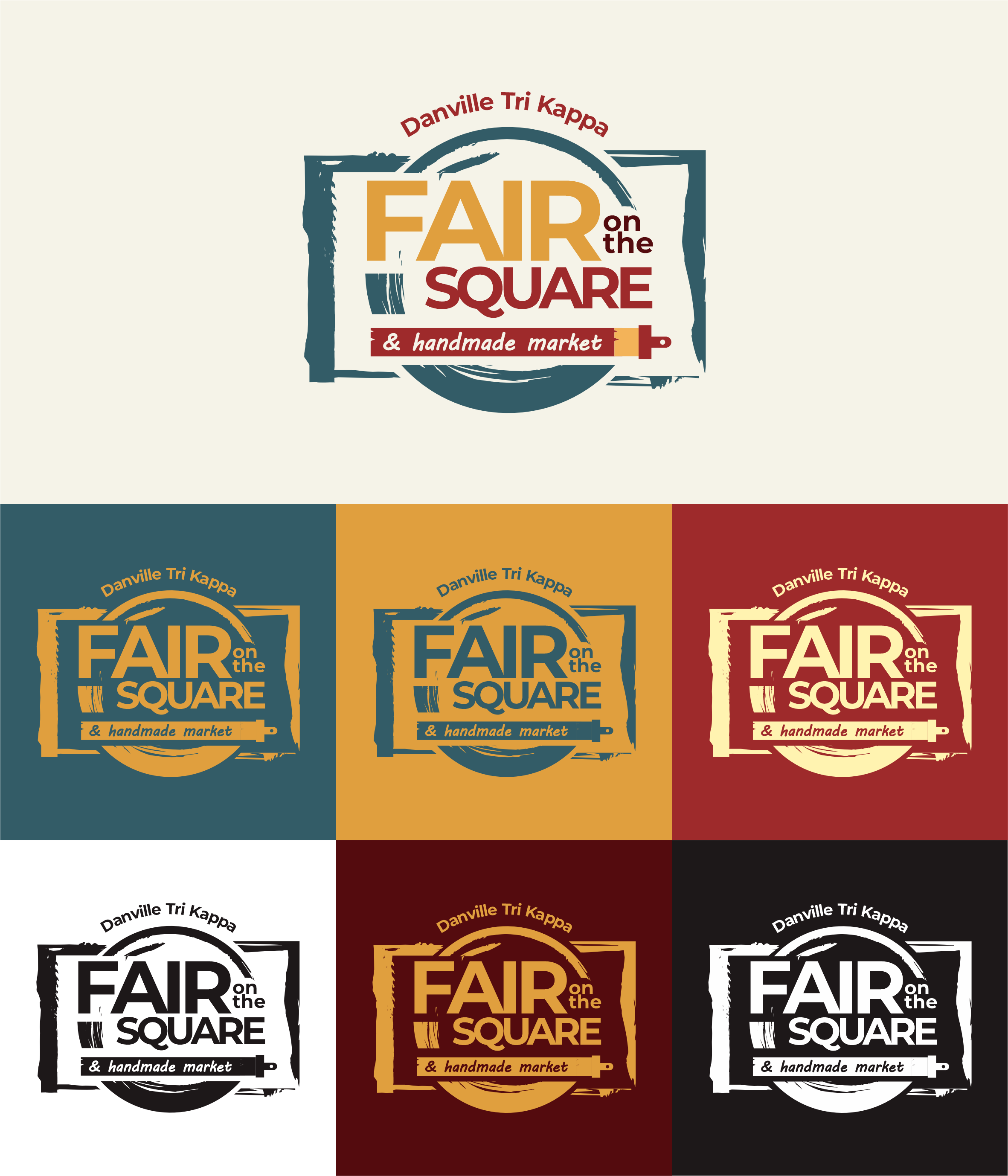 Logo Design by Design by Nilahm for Danville Tri Kappa | Design #29519073