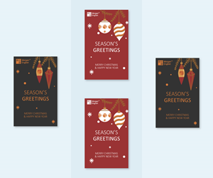 Greeting Card Design by abvectart