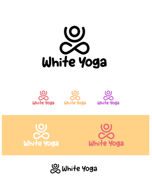 White Yoga | Logo Design by creativeDAGA