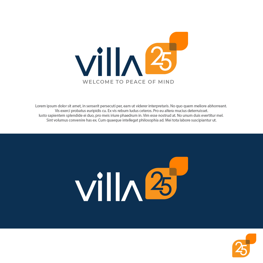 Logo Design by farady for Villa 25 Escapes SL | Design #29446499