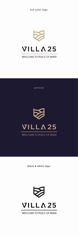 Logo Design by Lammy for Villa 25 Escapes SL | Design #29441526