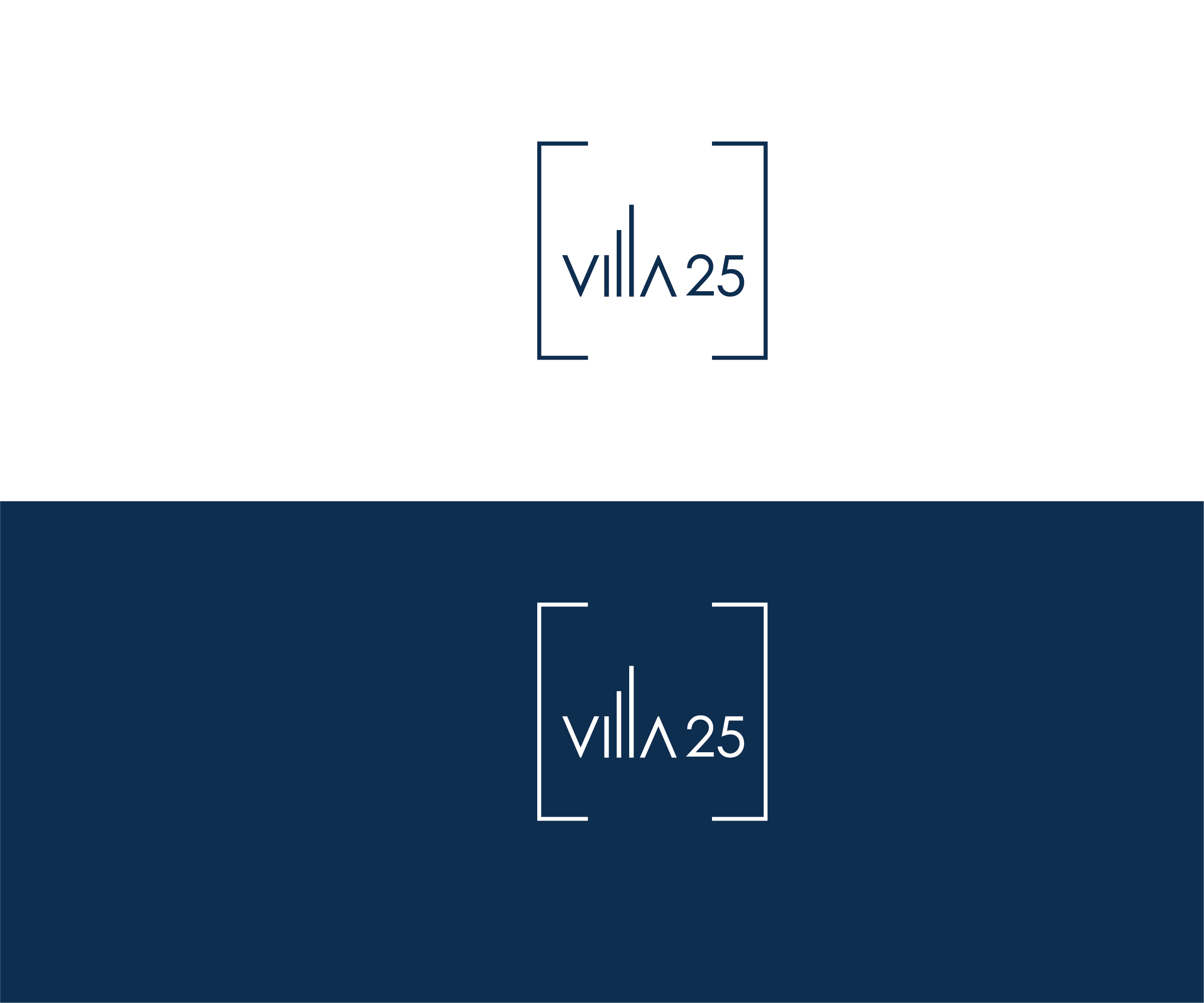 Logo Design by Editeight26 for Villa 25 Escapes SL | Design #29422314