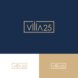 Logo Design by 3n0h99 for Villa 25 Escapes SL | Design #29414484