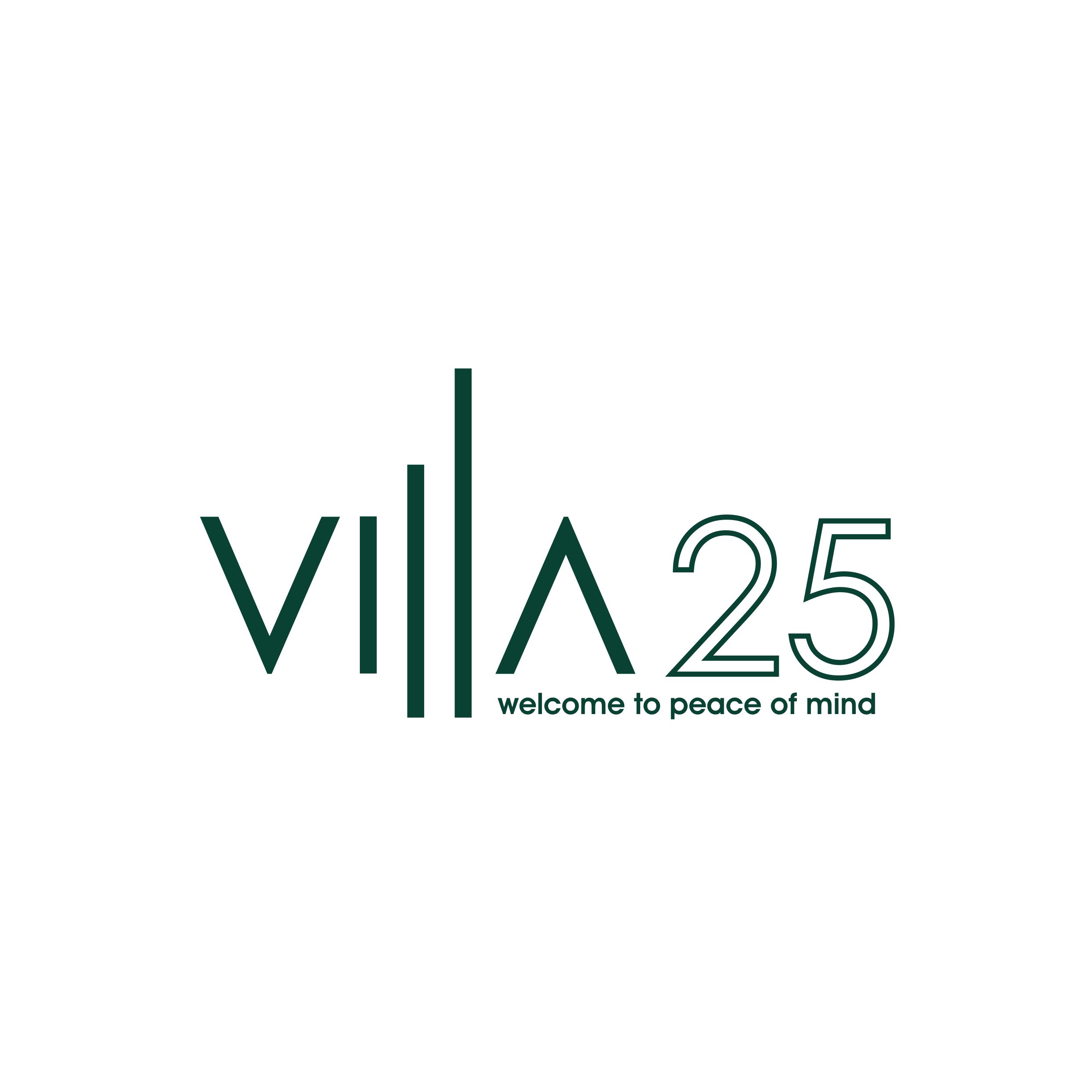 Logo Design by Jeferson HP for Villa 25 Escapes SL | Design #29413964