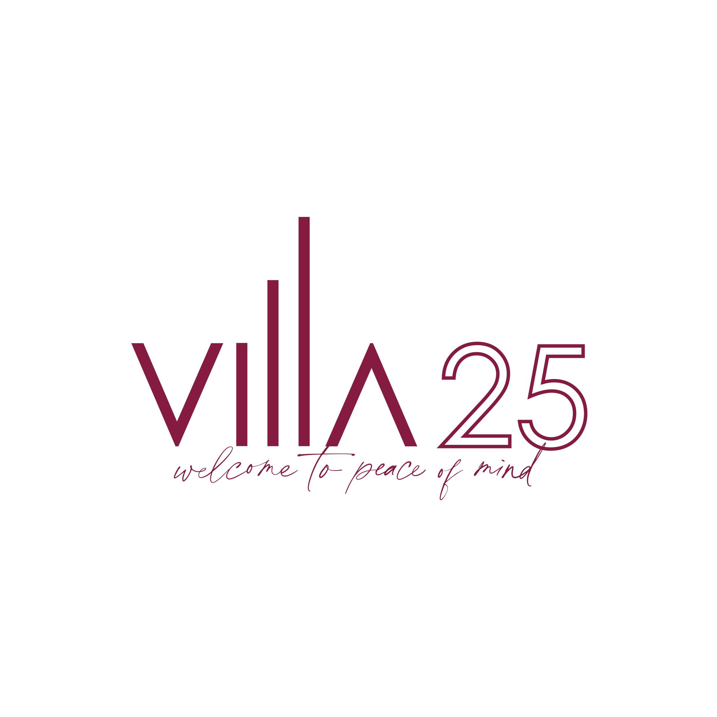 Logo Design by Jeferson HP for Villa 25 Escapes SL | Design #29413965