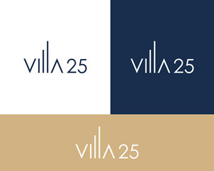 Logo Design by Sarah Graphic for Villa 25 Escapes SL | Design: #29415278