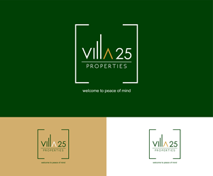 Logo Design by fespinosan for Villa 25 Escapes SL | Design #29413541