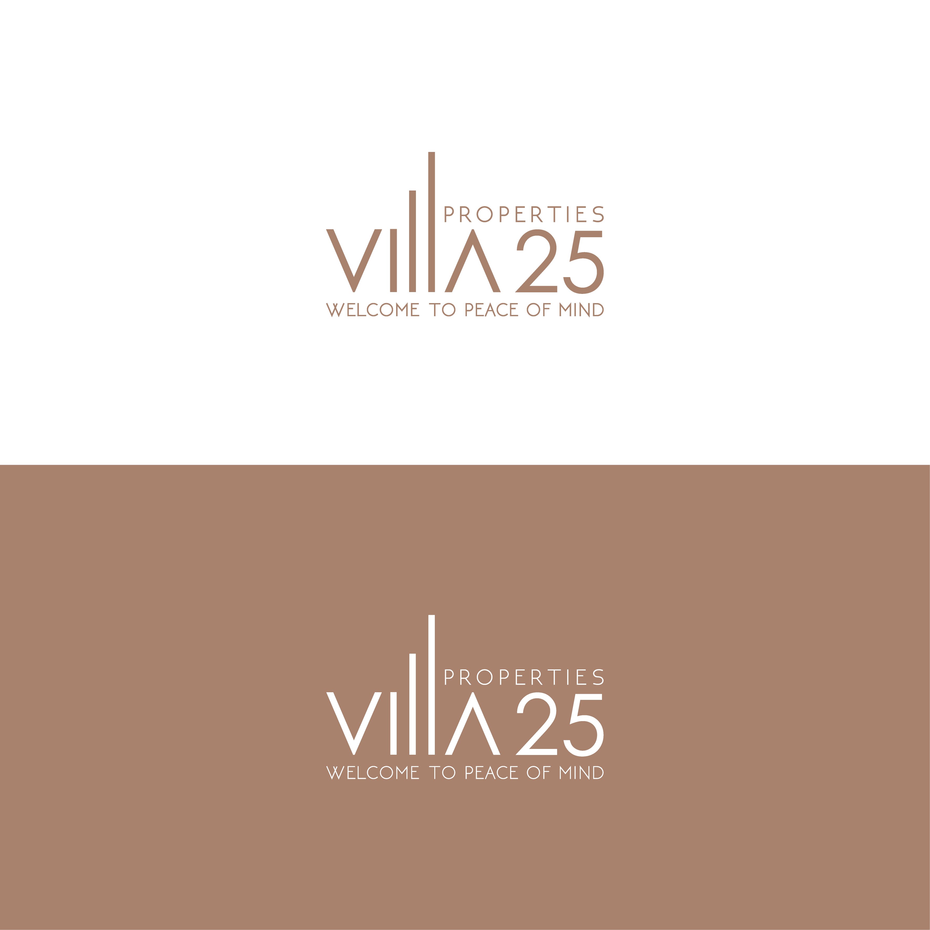 Logo Design by konde.hipe for Villa 25 Escapes SL | Design #29414558