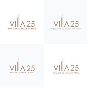 Logo Design by konde.hipe for Villa 25 Escapes SL | Design: #29414750