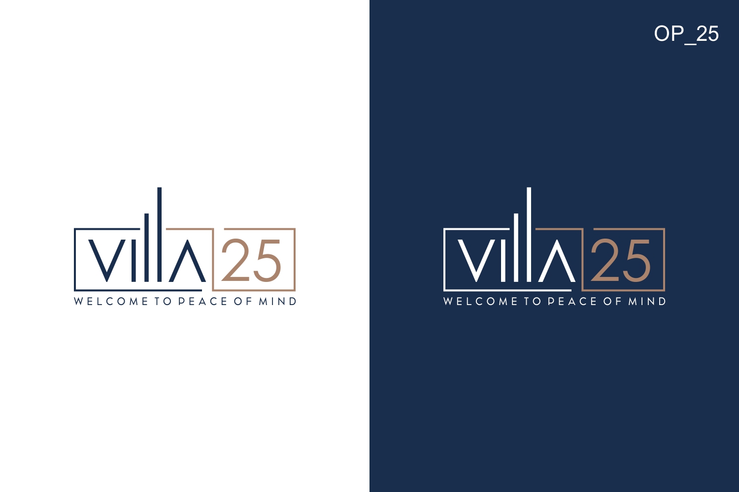 Logo Design by CIG Designer for Villa 25 Escapes SL | Design #29423733