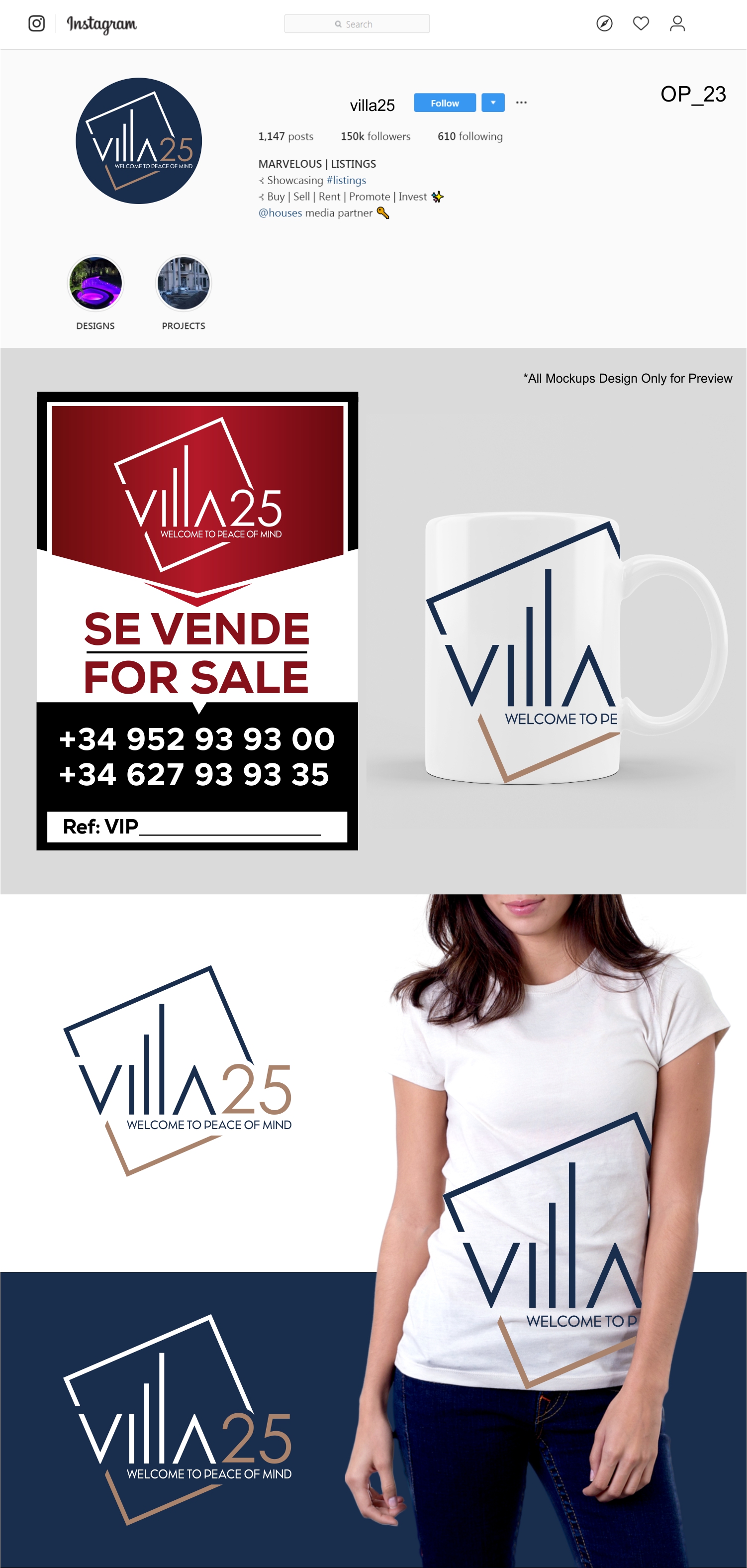 Diseño de Logo por CIG Designer para Villa 25 Escapes SL | Diseño #29424460