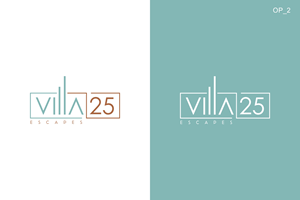 Logo Design by CIG Designer for Villa 25 Escapes SL | Design: #29447152