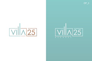 Logo Design by CIG Designer for Villa 25 Escapes SL | Design: #29447165