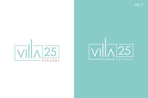 Logo Design by CIG Designer for Villa 25 Escapes SL | Design: #29447752