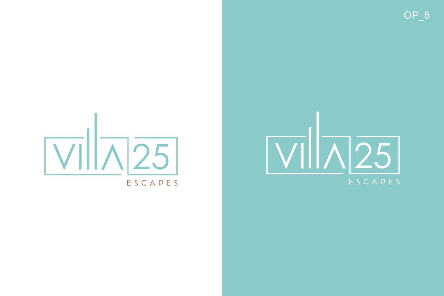 Logo Design by CIG Designer for Villa 25 Escapes SL | Design #29447754