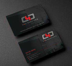 Business Card Design by Creative Moon Design for C4D Services | Design: #29437133