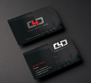 Business Card Design by Creative Moon Design for C4D Services | Design: #29437134