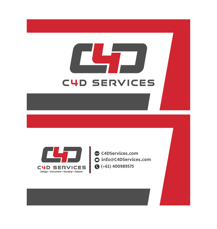 Business Card Design by Nayef Hammouri for C4D Services | Design #29445861