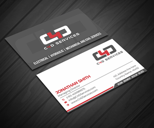 Business Card Design by jasmeen1975 for C4D Services | Design: #29419165